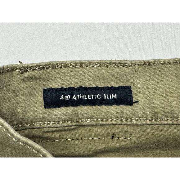 Lucky Brand Men's 410 Athletic Slim Fit Straight Leg Khaki Pants - Size 34x31.5 - Picture 5 of 6